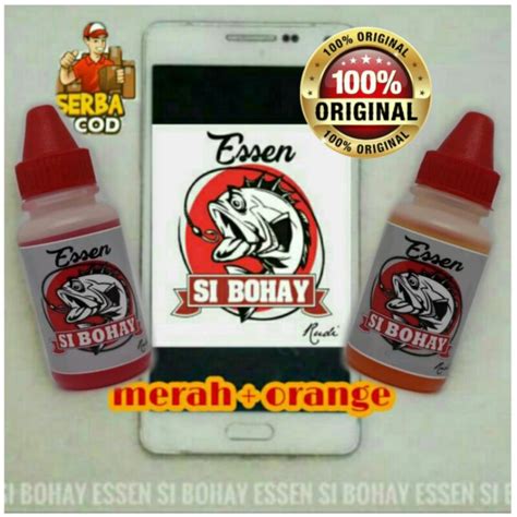 Jual ESSEN SI BOHAY merah dan oren | Shopee Indonesia