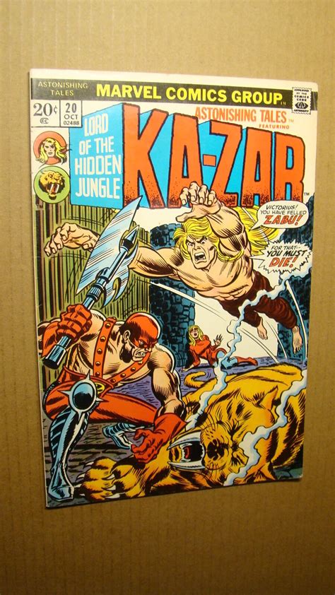 Astonishing Tales High Grade Ka Zar Zabu Vs Victorius Nick Fury