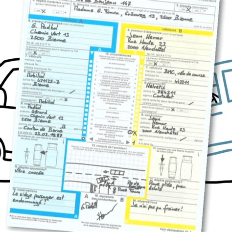 Comment Remplir Son Constat Automobile