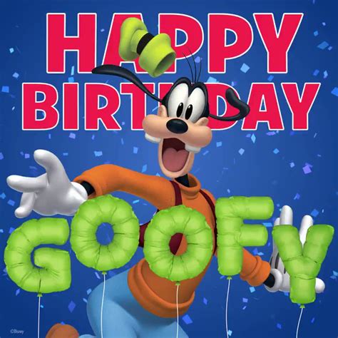 Disney Junior On Twitter Happy Birthday Goofy 💚