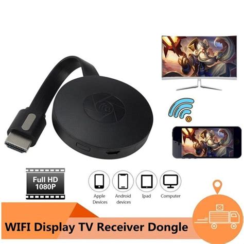 Новый WiFi-дисплей ТВ-адаптер HDMI-ресивера для проектора для телефона ...