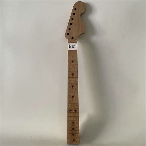 Custom Strat Style Maple Wood Guitar Neck 21 Frets Reverb