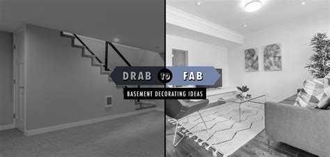 Drab To Fab Basement Decorating Ideas Fusion Furniture Inc