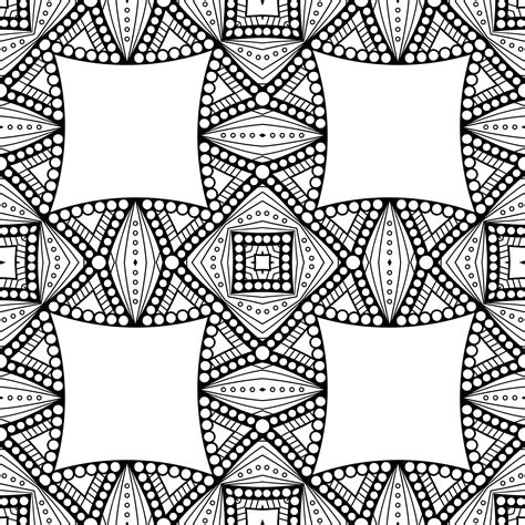 Premium Vector | Seamless pattern, black and white wallpaper ...