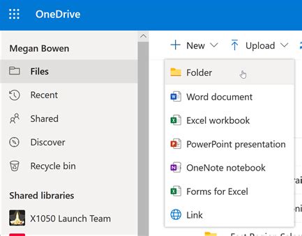 Manage Files And Folders In OneDrive Microsoft Support