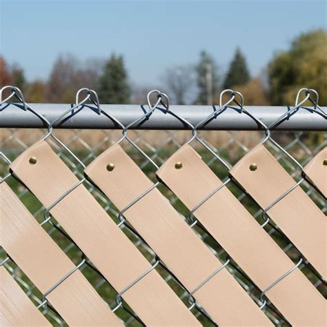 Everbilt 4 Ft X 250 Ft Economy Vinyl Fence Weave Beige 330250WBGEB