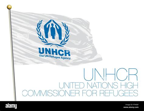 Flag Of The Unhcr Hi Res Stock Photography And Images Alamy