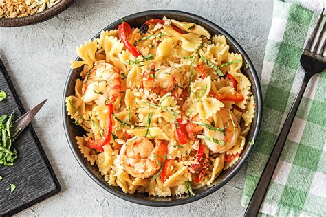 Shrimp Farfalle (AKA Butterfly Pasta) Recipe | HelloFresh