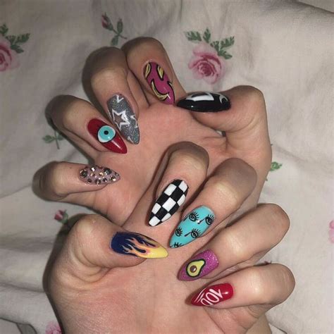 Pin De Liza Em Идеи для ногтей Unhas Bonitas Unhas Coloridas Unhas