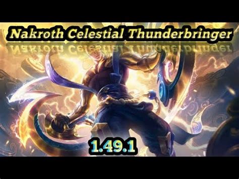 Mod Skin Nakroth Celestial Thunderbringer Rov