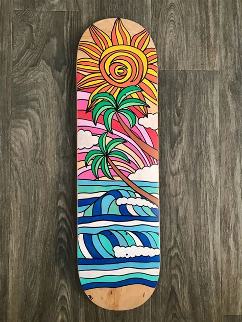 Skateboard Art Surfboard Art Skateboard Art Design Skateboard Deck Art