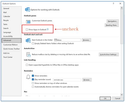 How To Move Navigation Bar From Left Side To The Bottom In Outlook