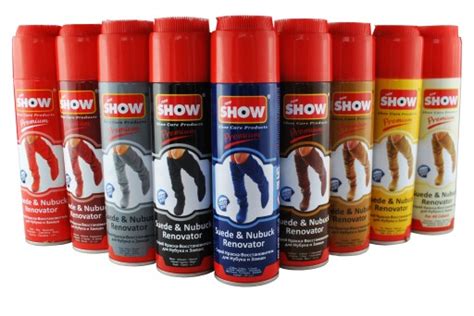 SHOW Renowator w sprayu do zamszu nubuku butów 250ml do wyboru 11