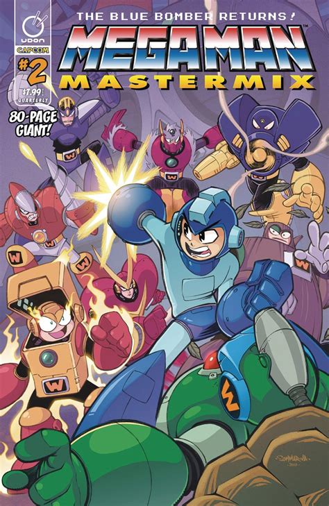 Rockman Corner Mega Man Mastermix Issue 2 Covers And Solicitation