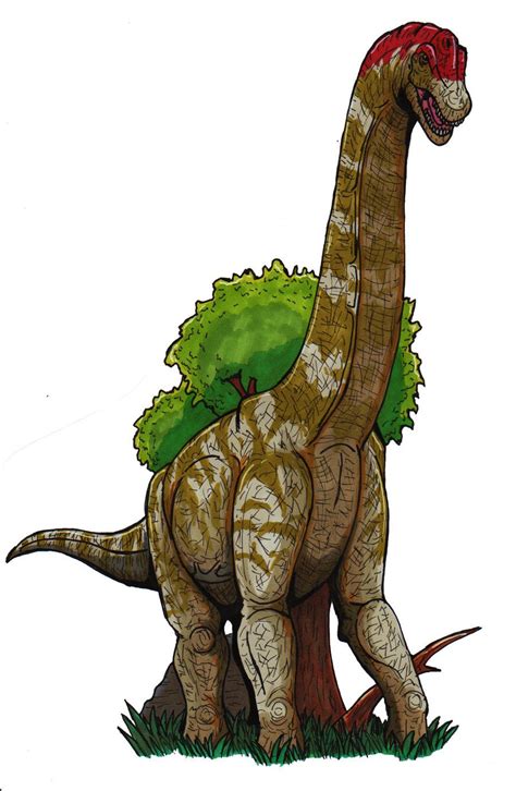 Brachiosaurus Drawing