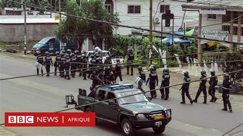 Un couvre feu dans les régions anglophones du Cameroun BBC News Afrique