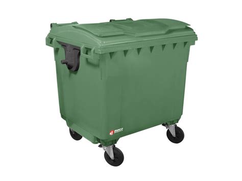 Container Plastic Verde Colectare Selectiva Litri Mertecom Ro