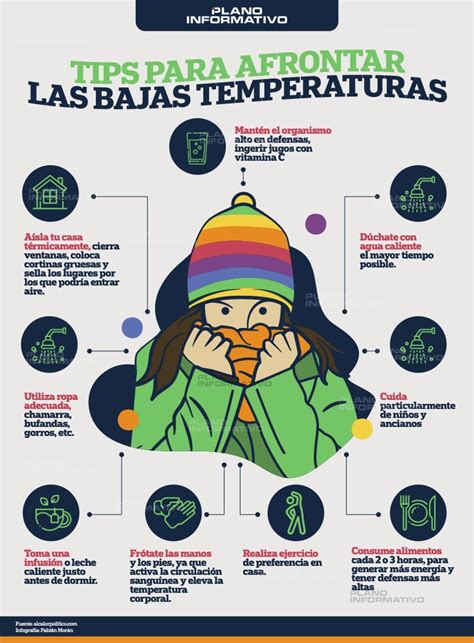 Tips Para Afrontar Las Bajas Temperaturas