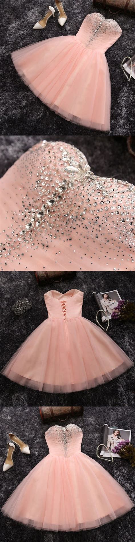 Pin By Mà Lek On Dresses Pink Prom Dresses Short Homecoming Dresses