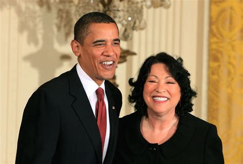 Obama and Sonia Sotomayor Photo