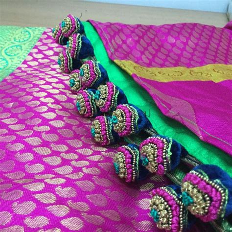 Pin By Almeenayadhav On Saree N Blouse Tassels Tassels Fashion Saree