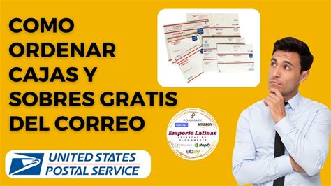 Como Ordenar Cajas Y Sobres Gratis De Usps Priority Mail Para Envios De Ebay Y Poshmark Youtube