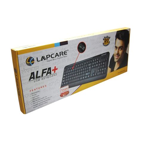 Wired Lapcare Usb Alfa Keyboard Size Regular At Rs 201piece In