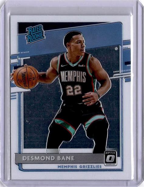 2020 21 Panini Donruss Optic Rated Rookie 180 Desmond Bane RC EBay