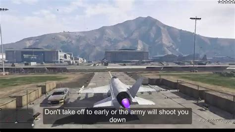 How To Steal A Fighter Jet And Get Away With It Gta 5 Youtube