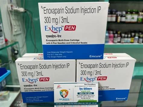 Exhep Pen Mg Ml Enoxaparin Injection At Rs Piece