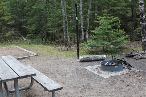 Photo Of Campsite 21 In Twelvemile Beach Campground At Pictured Rocks