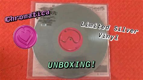 Lady Gaga Chromatica Limited Silver Vinyl Unboxing Review Youtube