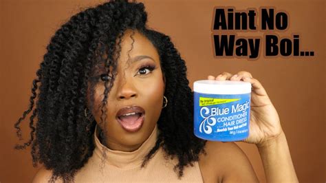 Blue Magic Aint No Way Boi Twist Out 4c Hair Loaferette Youtube