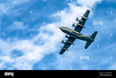 A U S Air Force MC 130 J Commando II Aircraft Assigned To The 352d