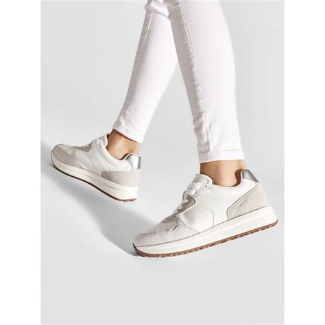 Zapatillas Geox D Runntix B D Rrb C White Off White Zapatos Es