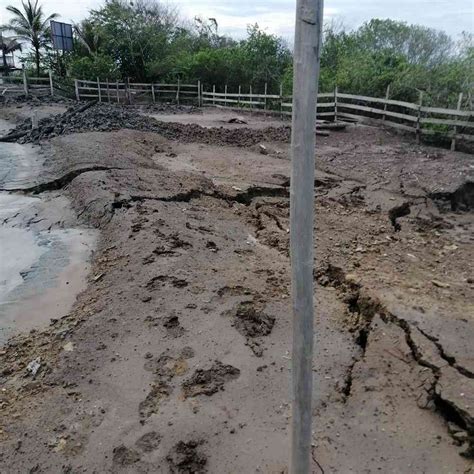 Alerta Por Aparici N De Grietas En Volc N De Lodo En Arboletes