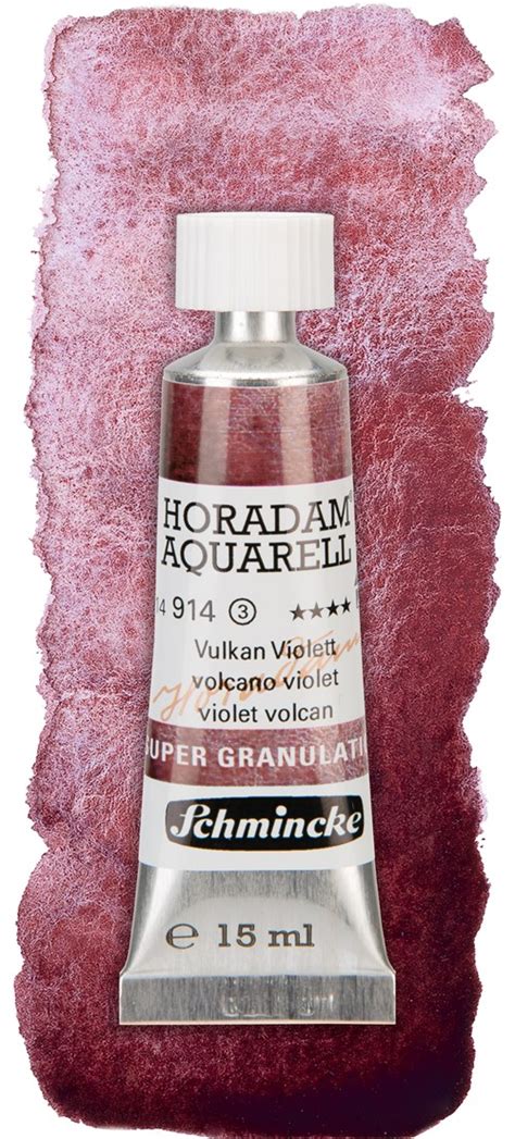 Schmincke Horadam Super Granulation Watercolor Ml Volcano Violet