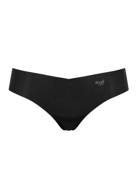 Sloggi Femme Zero Cotton Hip String Noir