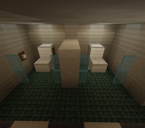 Modern Public Bathroom I Know Whatever I Was Bored Minecraft Project