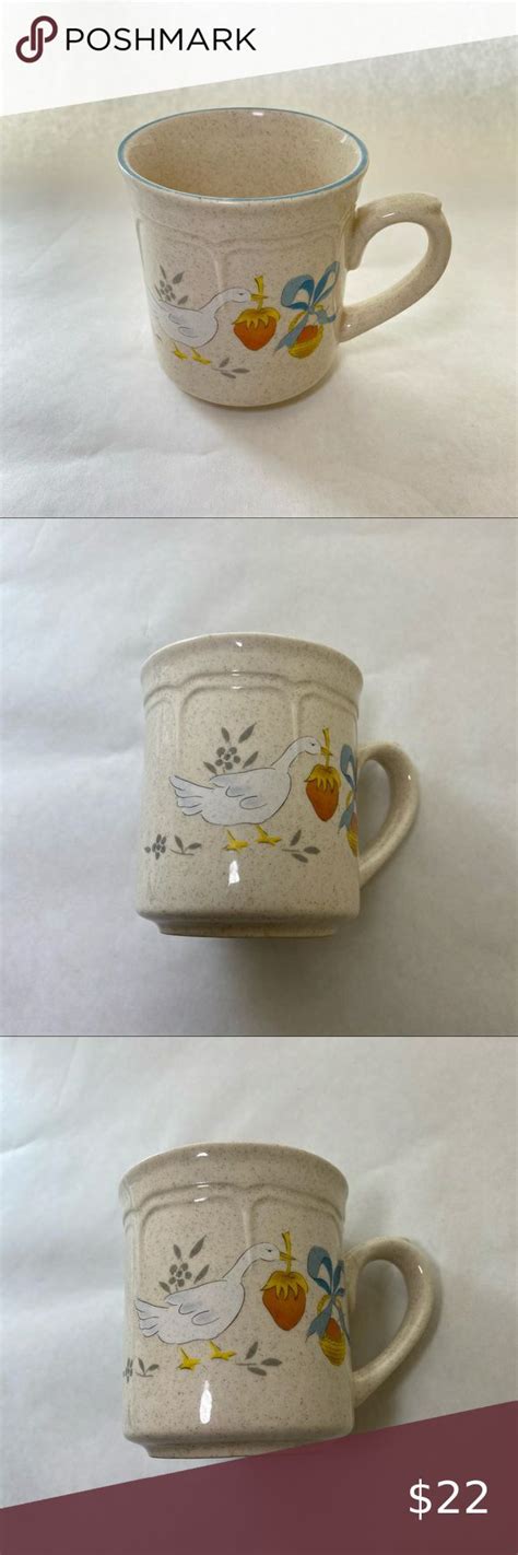 International China Marmalade Mug Duck Goose Geese Stoneware Mugs