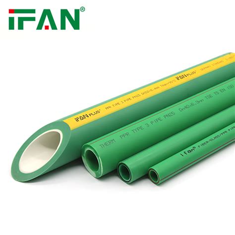 Ifan Factory Price Polypropylene Water Tube PPR Pipe Plumbing Material