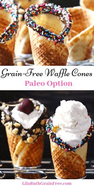 Easy Delicious Grain Free Gluten Free Waffle Cone Recipe Recipe