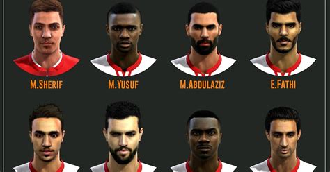 Pes Modif Pes Egyptian League Facepack By A Hassan Facemaker Hot Sex