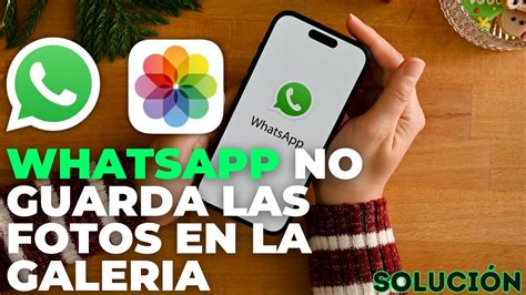 Porque No Se Guardan Las Fotos De Whatsapp En La Galeria Del Iphone