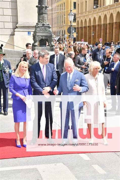 Ministerpraesident Markus Soeder Mit Ehefrau Karin Und Prinz Charles