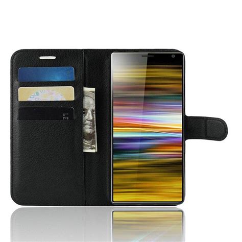 Чехол Luxury для Sony Xperia 10 Plus (I4213) книжка Черный – фото ...