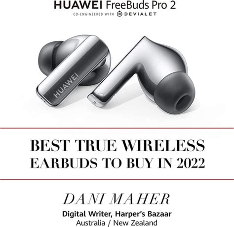 HUAWEI FREEBUDS PRO 2 ACTIVE NOISE CANCELLATION EARBUDS (TWS) Wireless Bluetooth Earphones HUAWEI