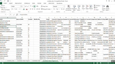 How To Clean Raw Data In Excel Workbook Youtube