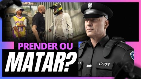 Virei Policial No Gta Youtube