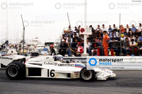 Riccardo Patrese ITA Shadow DN8 Made An Impressive GP Debut